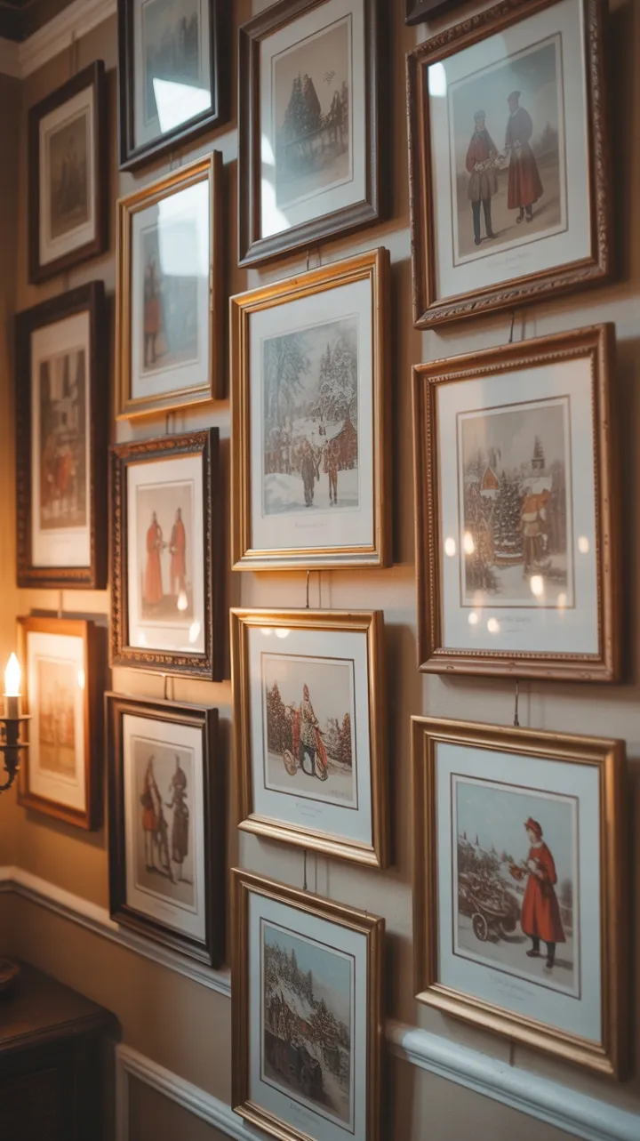 Gilded Gallery of Vintage Yuletide