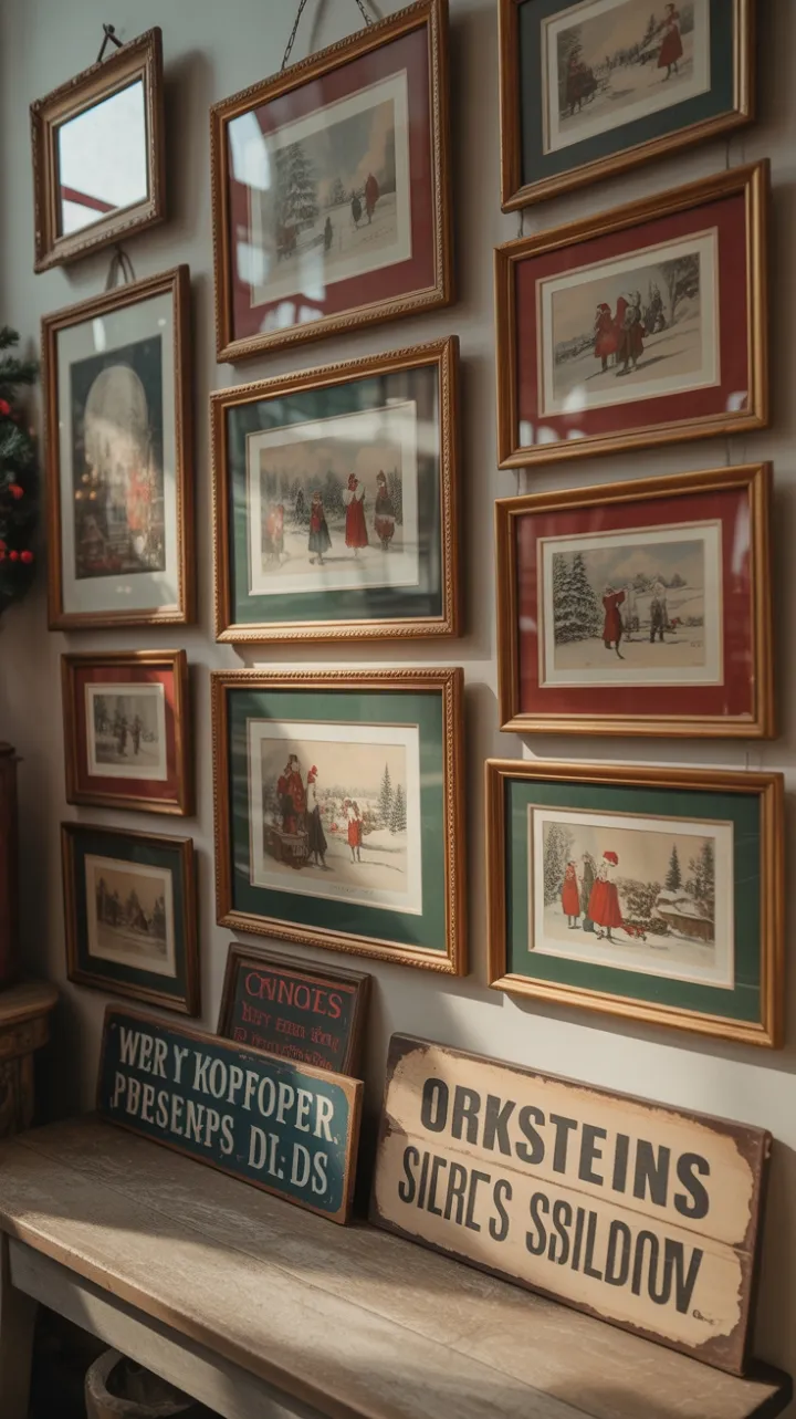 Nostalgic Yuletide Gallery of Antique Cheer