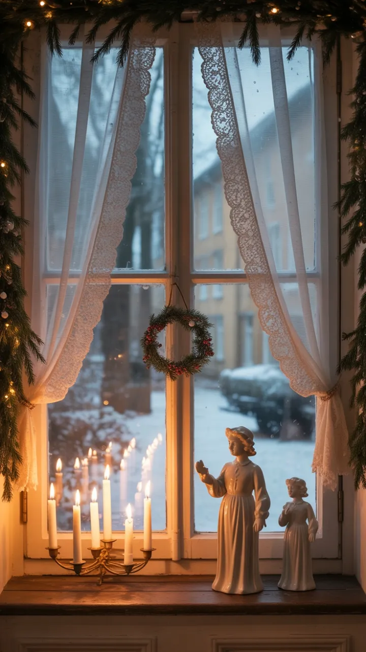 Holiday Reverie in Lace and Light