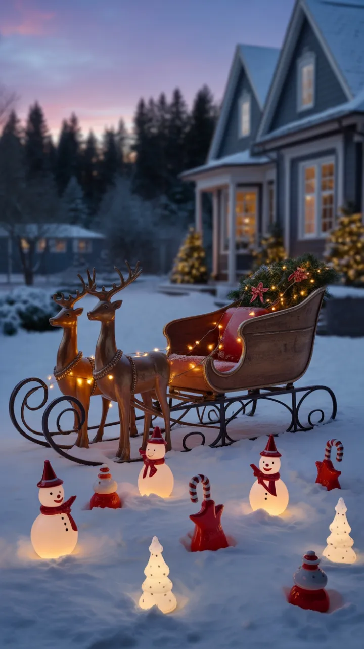 Victorian Winter Wonderland with Vintage Holiday Decor
