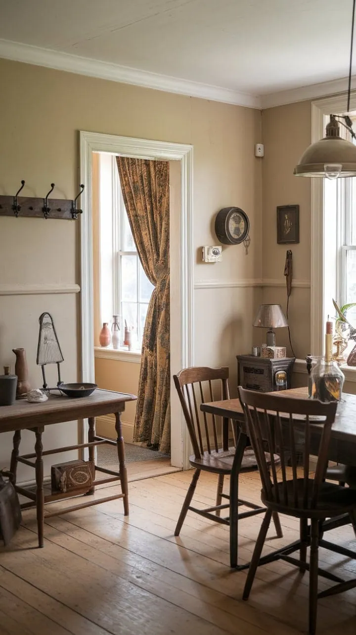In a sunlit English cottage dining room, the scent of fresh bread intertwines with the echoes of treasured memories.