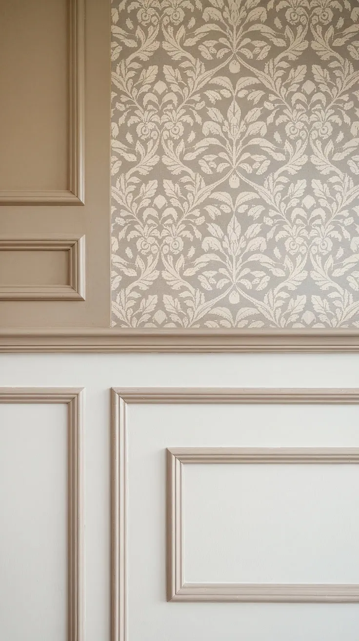 Option 2:  Imagine the possibilities:  Victorian wainscoting, reimagined. This full wall wainscoting, extending to the high ceiling, is a breathtaking example of wainscoting designs for living rooms.  The exquisite wainscoting trim and the interplay of light and shadow create a captivating atmosphere.  Whether you're seeking wainscoting ideas for your living room, hallway wainscoting, or even wainscoting for entryways, this image offers inspiration.  This isn't your typical half panel wainscoting; this is a statement piece.  While not art deco wainscoting, the scale and detail are equally impressive.  The rich dark wood floor complements the white wainscoting perfectly, proving that high ceiling wainscoting can be both grand and inviting.  The thought of replicating this with wainscoting wallpaper is intriguing, but nothing compares to the real thing.