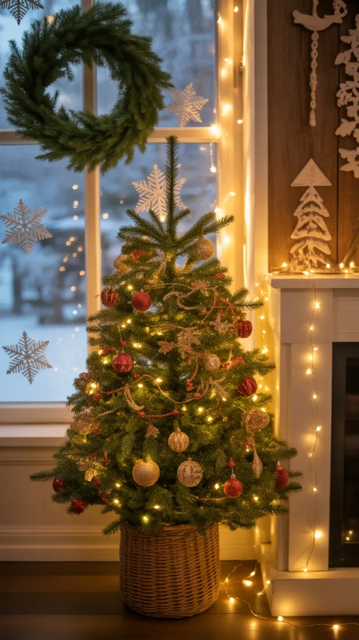 Snow-Kissed Windows and a Golden-Glow Christmas