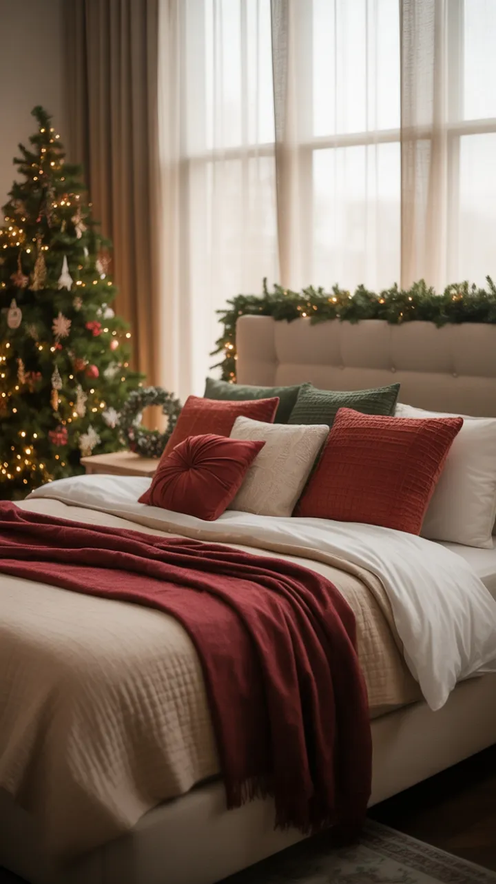 Warm Holiday Haven in a Plush King-Sized Bedroom