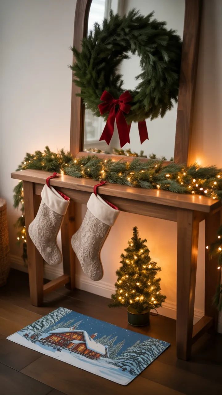 Cozy Rustic Christmas Welcome