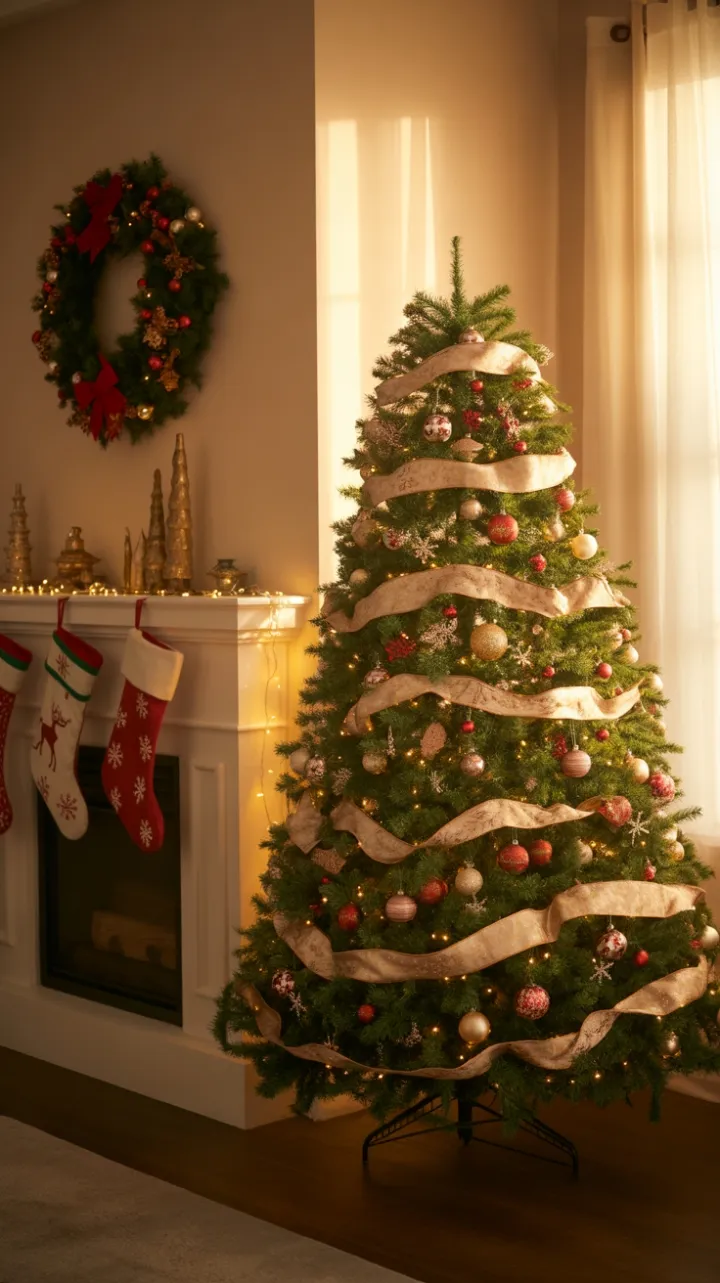 Twinkling Hearth of Holiday Cheer