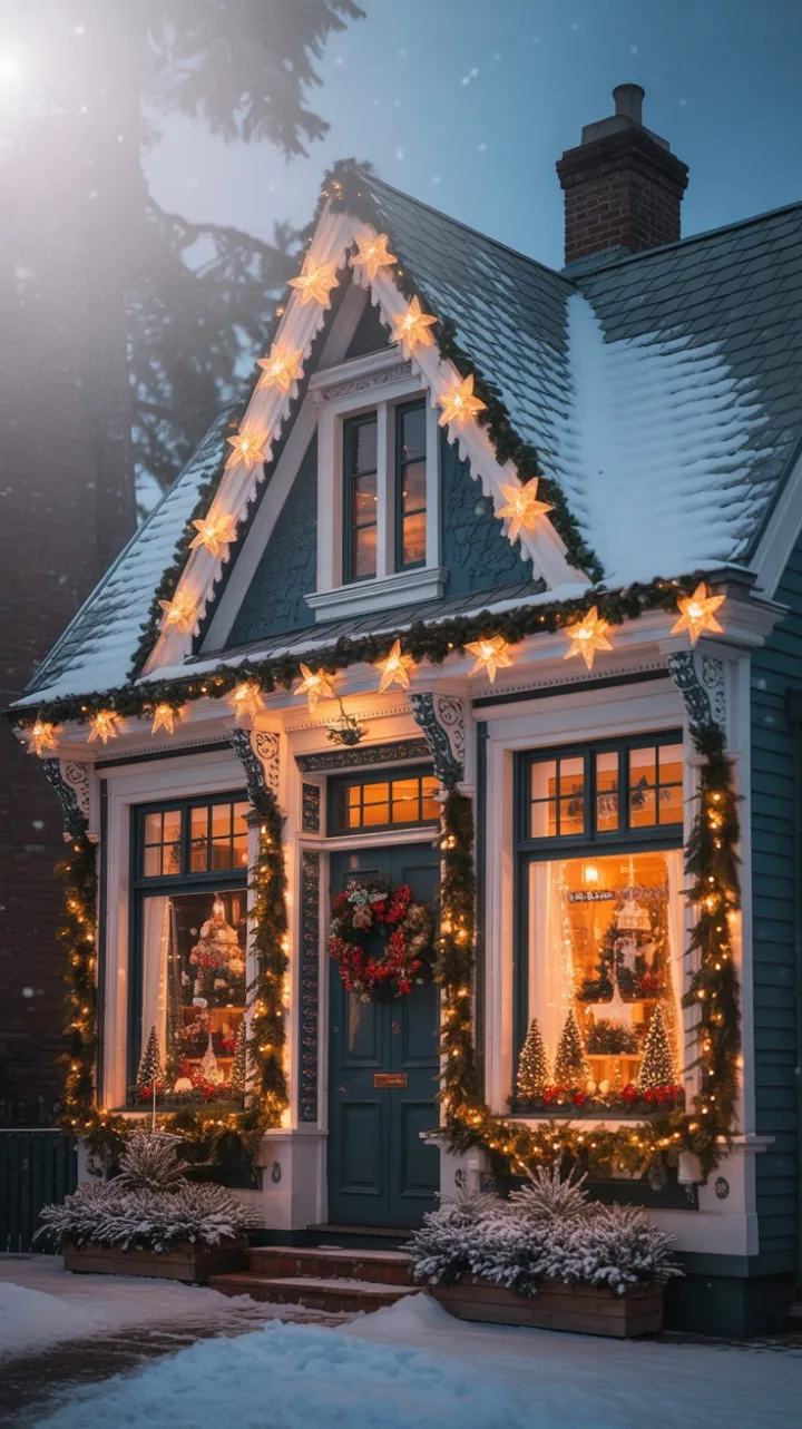Starry Victorian Christmas Eve
