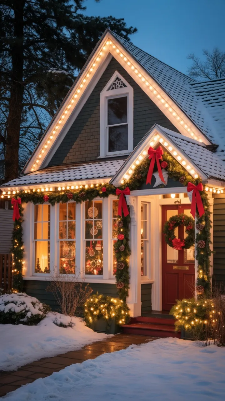 Twinkling Victorian Holiday Welcome