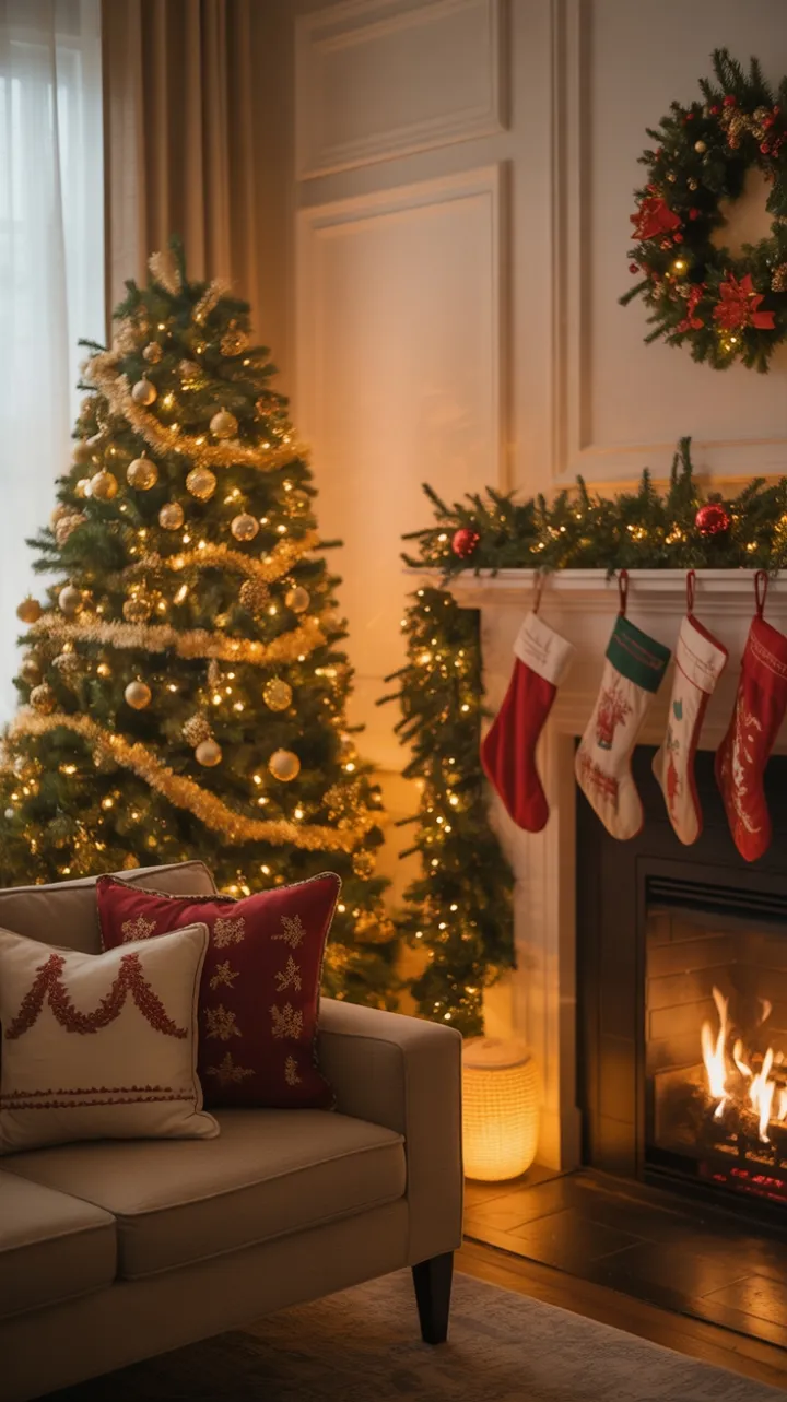 Golden Hearth, Twinkling Tree, Home for the Holidays