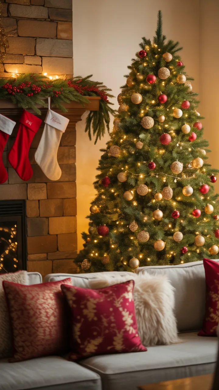 Fireside Christmas Glow