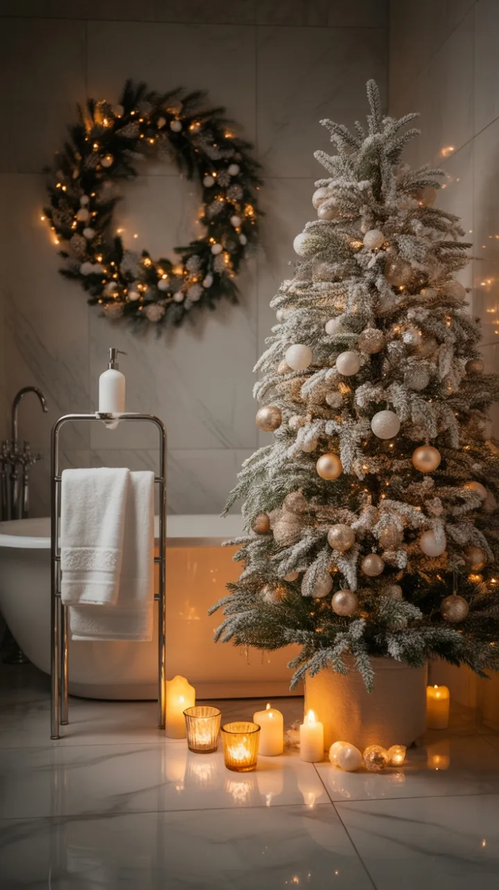 Candlelit Winter Wonderland Bath