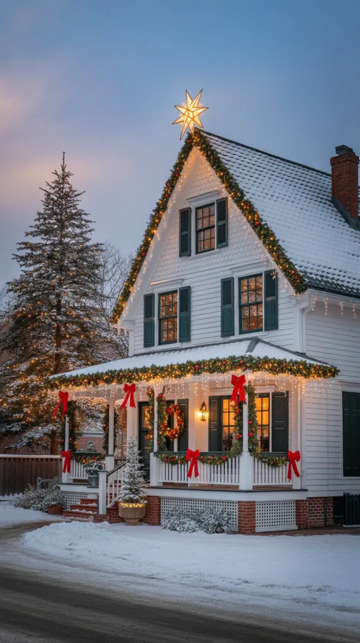 A Victorian Holiday Dream in Twinkling Twilight