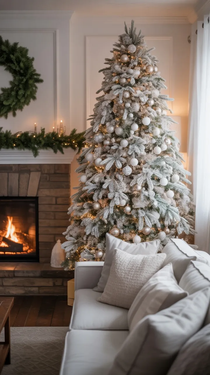 White Christmas by the Hearth
