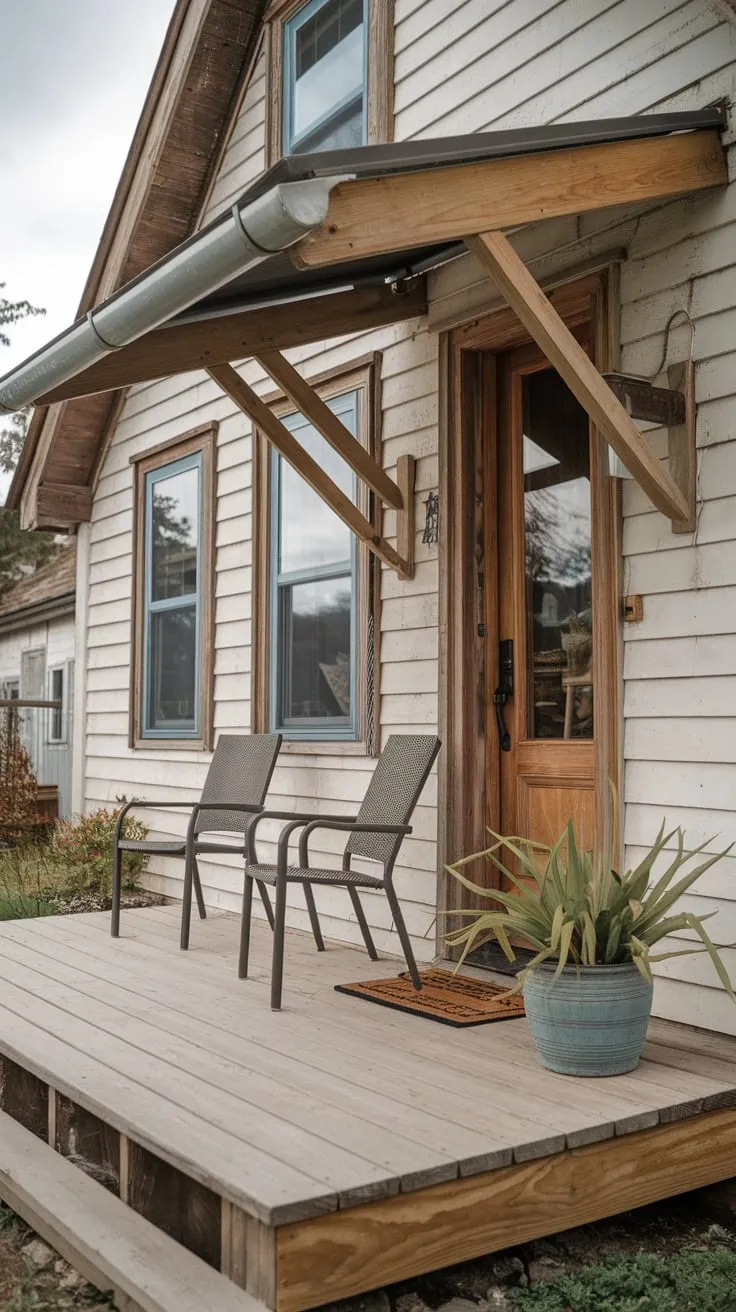 Rustic Retreat with a Cozy Wood Awning