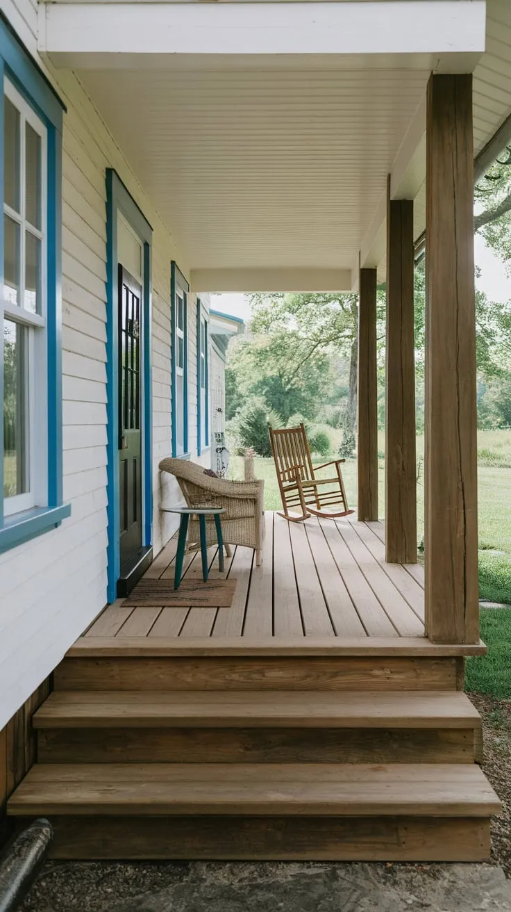 Inviting Front Porch Retreat with Classic Touches