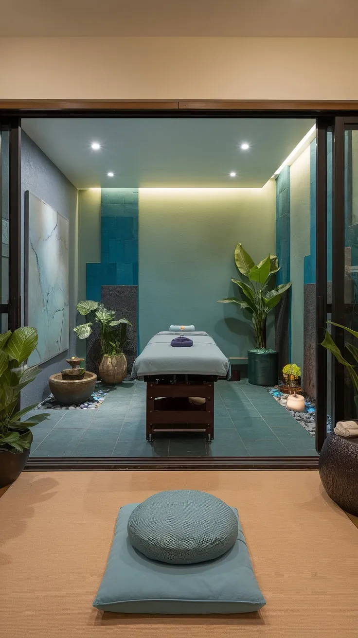 Find your sanctuary. This zen apartment, with its dedicated meditation space and soothing spa room, offers a tranquil escape from the everyday, a place to reconnect with a inner peace and rejuvenate your mind and body.