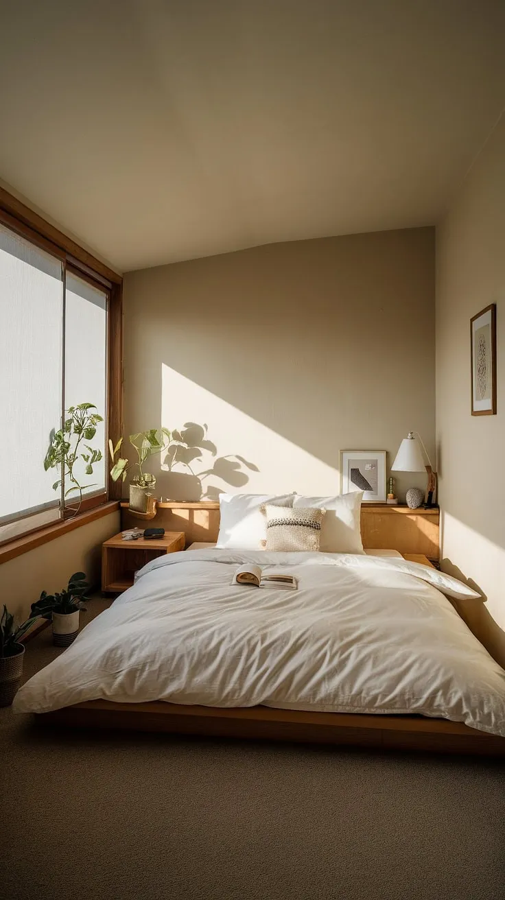 Find your center in this cozy haven. The soft light, simple furnishings, and thoughtful details combine to create a bedroom that feels both intimate and expansive. This is where you can escape the everyday and reconnect with a truest self.