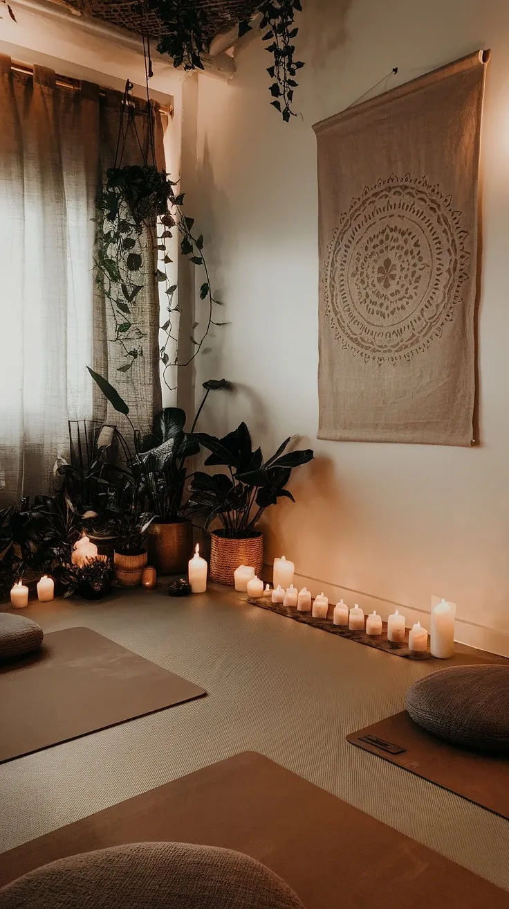 Unwind and reconnect with your body and mind in this serene zen den. A thoughtfully curated space, complete with a yoga corner and meditation room, invites you to embrace tranquility and discover a deeper sense of self. A perfect blend of serenity and inspiration.