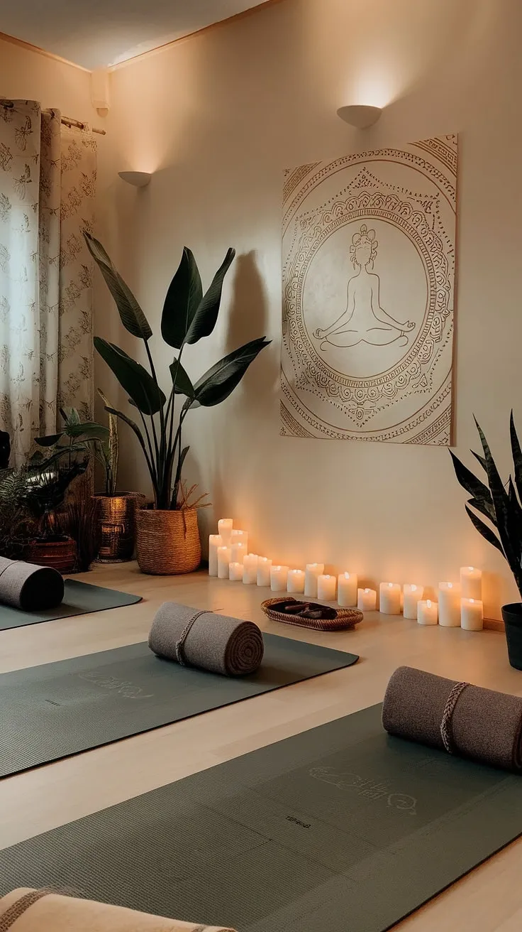 Unwind and reconnect with your body and mind in this thoughtfully curated zen den. A space dedicated to yoga and meditation, complete with all the essentials for your practice, allows you to fully immerse yourself in a journey of self-care and inner peace. A true oasis of calm.