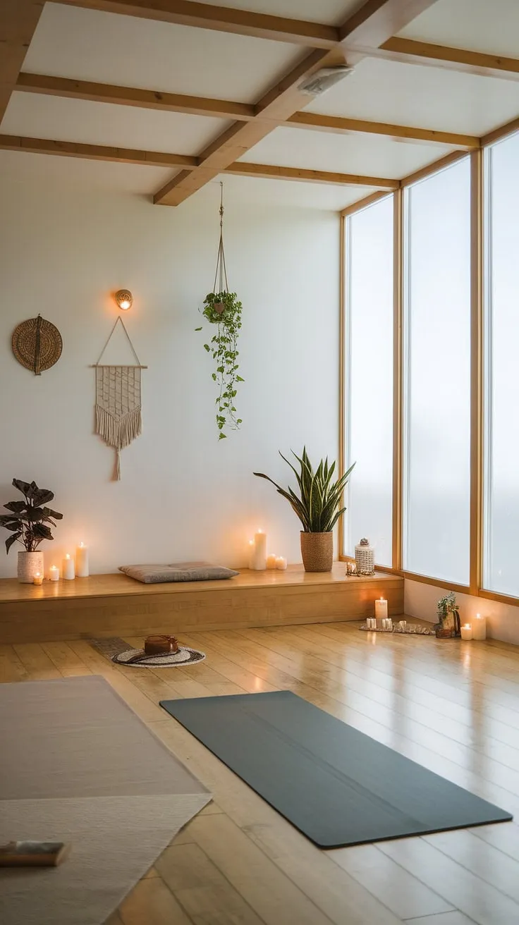 Escape the everyday in this serene haven. The calming ambiance, with its wooden floors, natural light, and carefully chosen plants, invites you to unwind and reconnect with yourself. A space dedicated to cultivating inner harmony and promoting well-being.