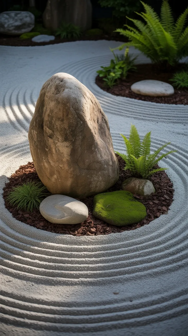 Granite Heart of a Zen Garden
